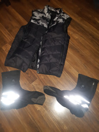 heated socks  ,  vest,  boot covers