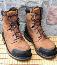 Men’s leather safety boots size US 13 W  Timberland Pro  UK 12 E