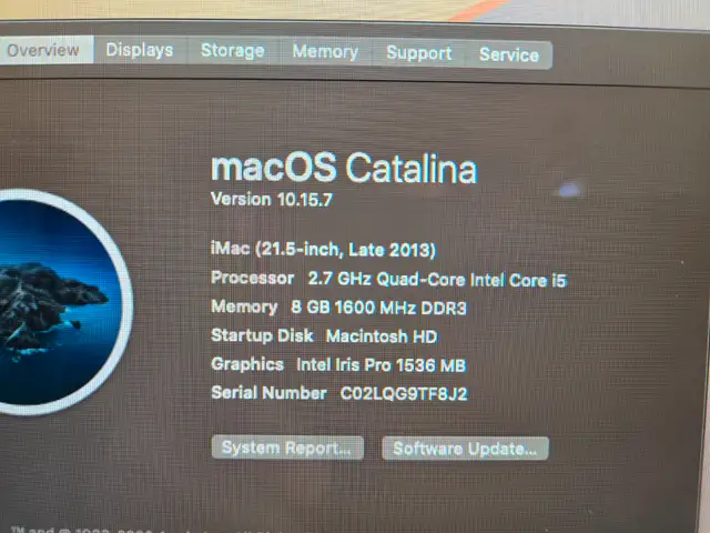 iMac Late-2013 21.5 pouces | Intel Core I5 | 8 Gb RAM | 1 Tb HDD in Desktop Computers in Laval / North Shore - Image 3