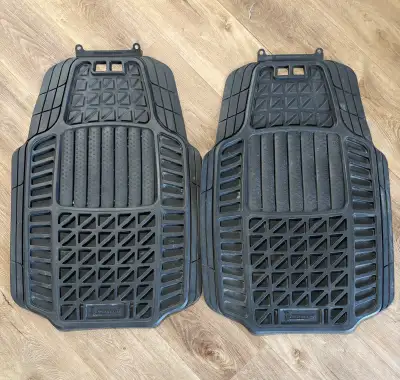 Two car mats in great condition.