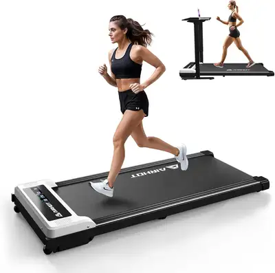  AIRHOT 4-in-1 Walking Pad Treadmill with Incline | Under De, View more