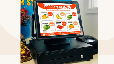 Restaurant & Pizza Store POS System/ Cash register!!, View more