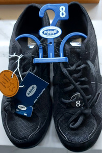 Dr. Scholl's Women's Mesh Suede Sneakers – Size 8 - Black