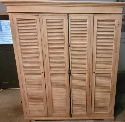 Wood Armoire, View more
