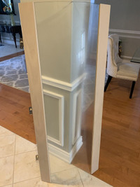 Bowed Shape Tempered Glass Cabinet Doors - Immaculate Condition 