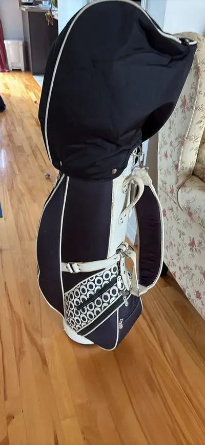 Bâton de golf gaucher ( Nancy Lopez) et sac de golf , utilisé depuis quelques années