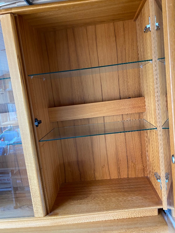 Vintage Teak credenza and hutch Hutches & Display Calgary Kijiji