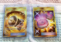 Pokémon Cards: Gold Secret Rare Trainer
