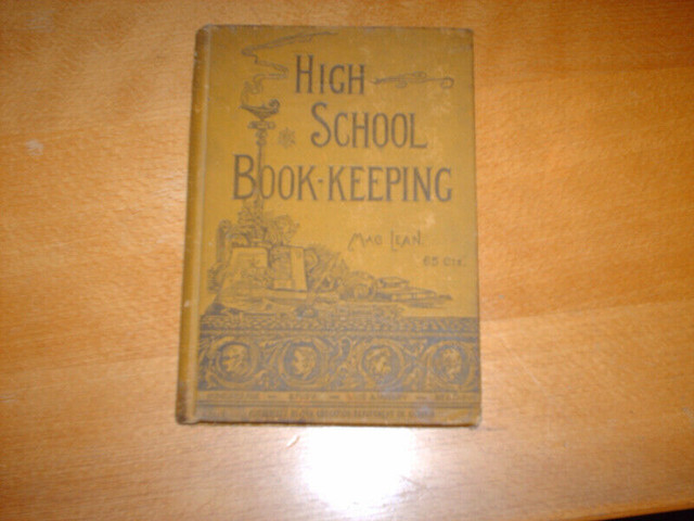 High School Book-Keeping - 1890 in Textbooks in Muskoka