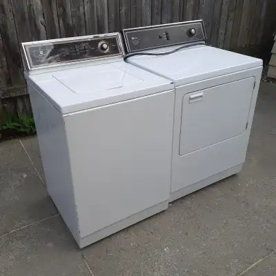 Maytag Mechanical Washer & Dryer Combo! The 80s were awesome!, View more