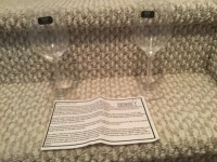 Riedel crystal wine glasses