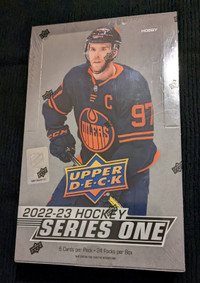 22-23 Upper Deck Series 1 Hockey Sealed 12 Box Case + Bonus Box