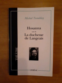 Livres romans Michel Tremblay