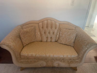 ITALIAN 2 PIECE COUCH / SOFA SET- excellent condition