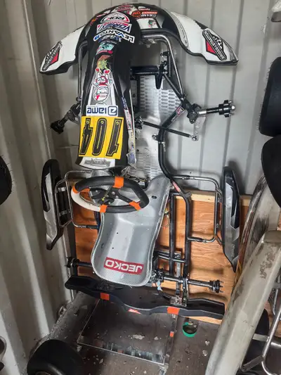 Get ready to tear up the track with these race-ready go-karts! Available here are several used go-ka...