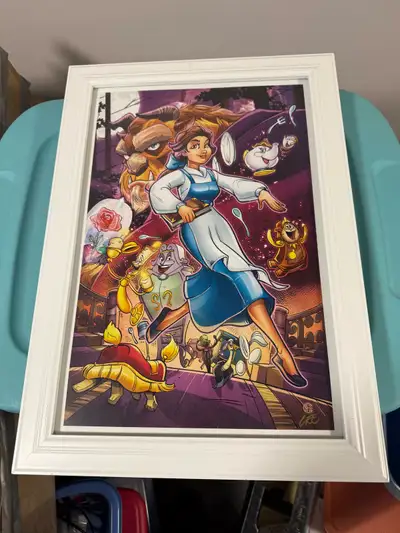 beauty and the beast framed art , View more