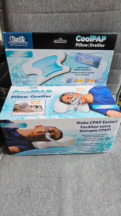Reduce CPAP Leaks, Noise, Dry Eyes & Mask Lines by eliminating interference during sleep & orthopedi...