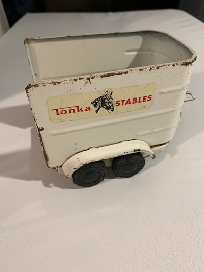 Tonka 1970's Metal Horse Stables Trailer, View more
