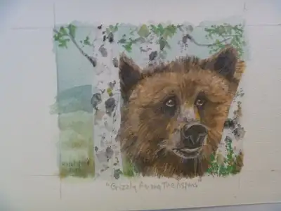 More Grizzly Bear ORIGINAL ART - various sizes, View more