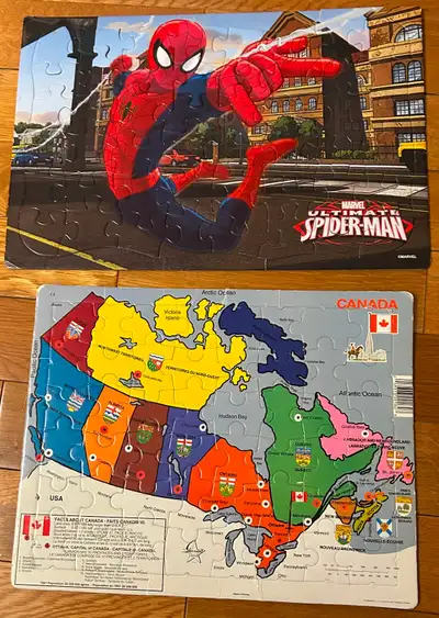 Puzzles - Cdn Provinces & Spider-Man, View more