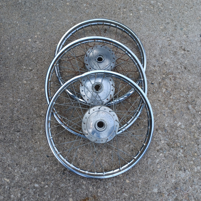 Honda C90 Front Wheel Rim 17" x 1.20" in Tires & Rims in Kitchener / Waterloo