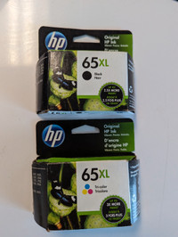 HP Printer Ink, 65XL, Black and Tri Colour