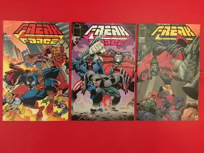 Freak Force v2 (1997) 1-3 complete, View more