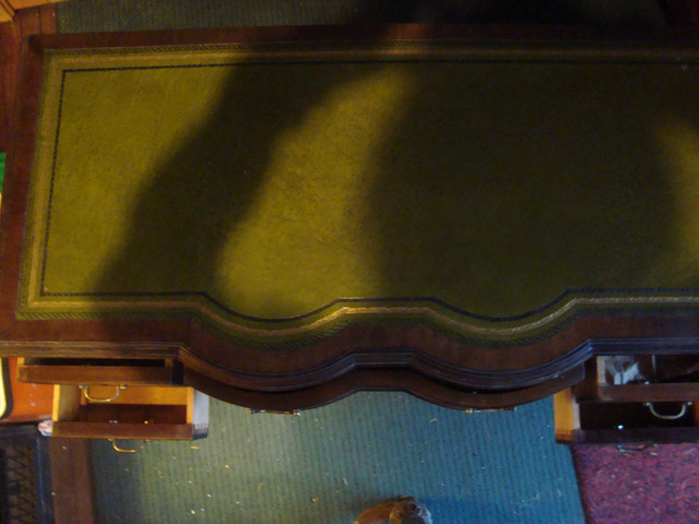 Antique walnut desk in Desks in Victoria - Image 2