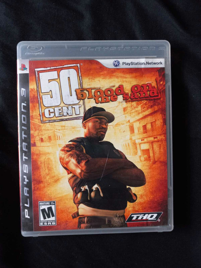 50 Cent Blood on The Sand PS3 in Sony Playstation 3 in City of Halifax