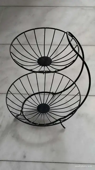 brand new double-layer fruit basket