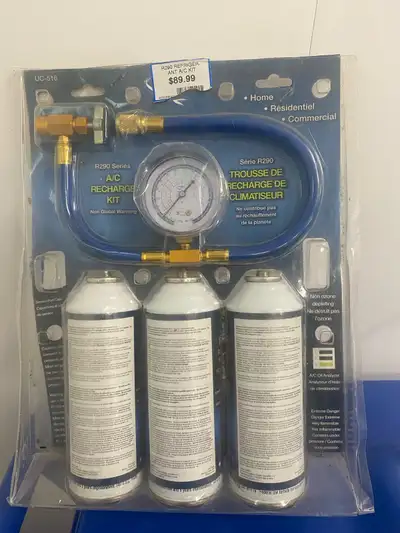 New ac recharge Never used