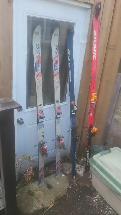 Skis for sale $10 each, View more