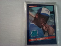 Rookie card - Fred McGriff 1986 Donruss