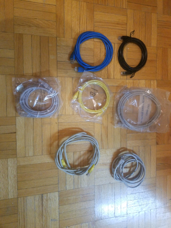 7ft Network Internet Ethernet cables CAT 5e in Cables & Connectors in City of Toronto - Image 2