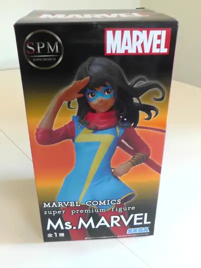 Sega Ms. Marvel Super Premium Figure, Version 1, JAPAN IMPORT, View more