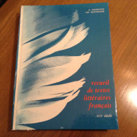 Recueil de textes littéraires français X1Xe siècle