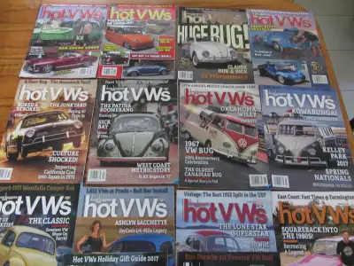 Dune Buggies And Hot VWs Magazine 2015 -2018 Lot Of 14, View more