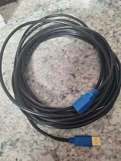 25 ft heavy duty USB extention cable, View more
