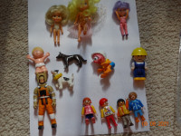 Little dolls,LEGO figures, mixture,  many
