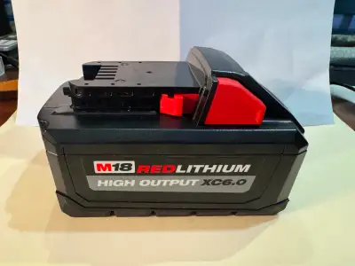 Milwaukee M18 High output XC 6.0 Ah Battery – BRAND NEW, View more