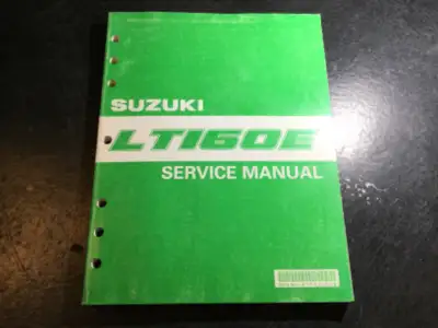1990-2006 Suzuki LT160E Service Manual LT-F160 Quadrunner LT160, View more