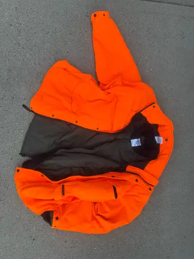NEW YUKON GEAR ORANGE DOUBLE INSULATED HUNTING JACKET, View more