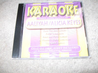 Aaliyah & Alicia Keyes Karaoke cd - like new + bonus cd