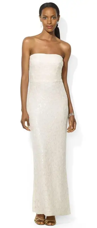 **If you see this ad the item is available** For a glamorous evening look, Lauren Ralph Lauren's daz...