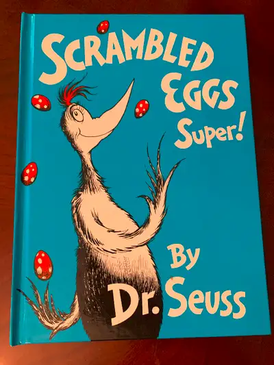 Dr. Seuss SCRAMBLED EGGS SUPER! Great condition, View more
