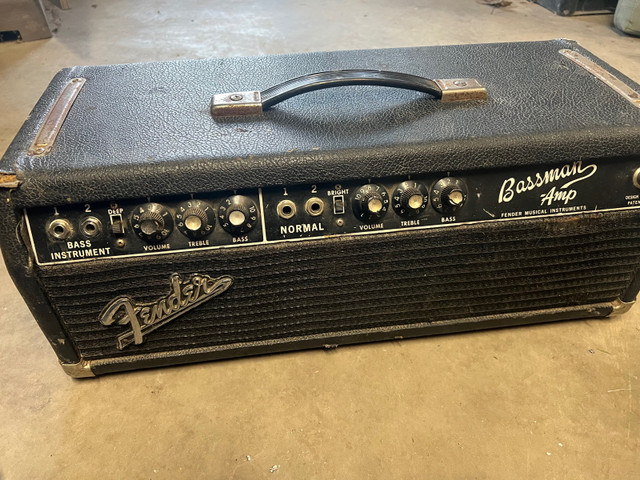 1966 fender bassman amp head  in Amps & Pedals in St. Catharines - Image 2