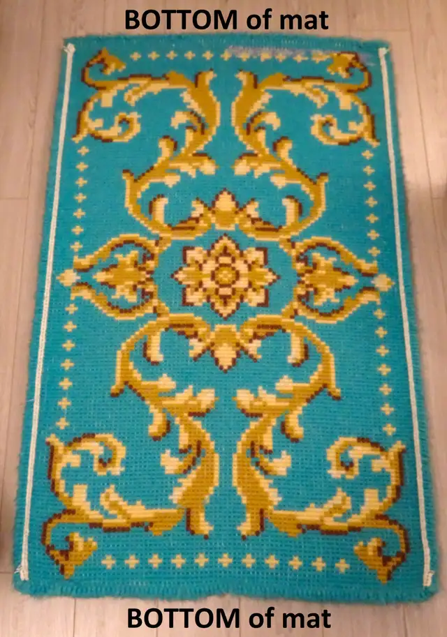 GROOVY era vintage! Cool Heritage for your floor décor! in Rugs, Carpets & Runners in Oshawa / Durham Region - Image 3