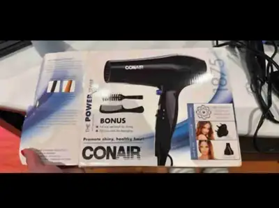 Conair 1875W Tourmaline Ceramic Hair Dryer + B, View more