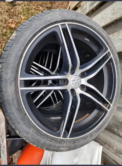 VW rims and tires 