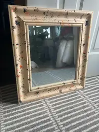 Hand painted mirror 